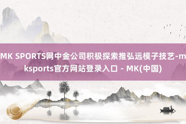 MK SPORTS网中金公司积极探索推弘远模子技艺-mksports官方网站登录入口 - MK(中国)