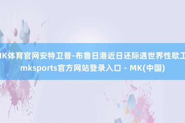 MK体育官网安特卫普-布鲁日港近日还际遇世界性歇工-mksp