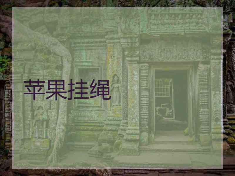 苹果挂绳