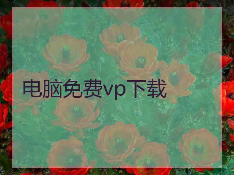电脑免费vp下载