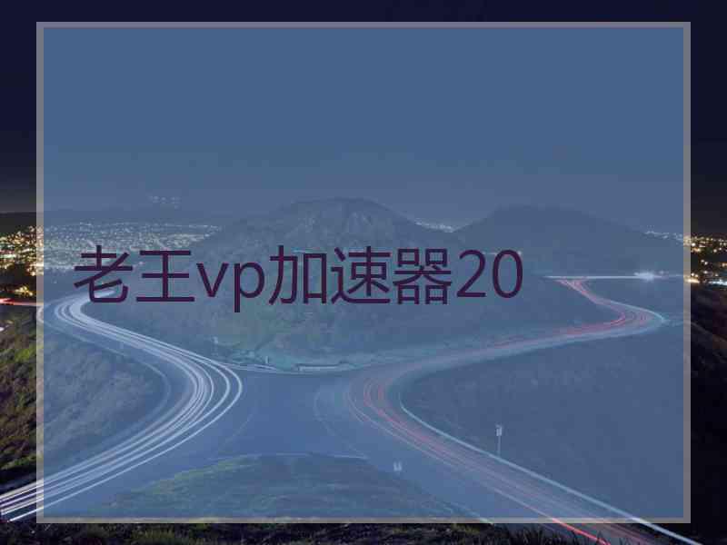 老王vp加速器20