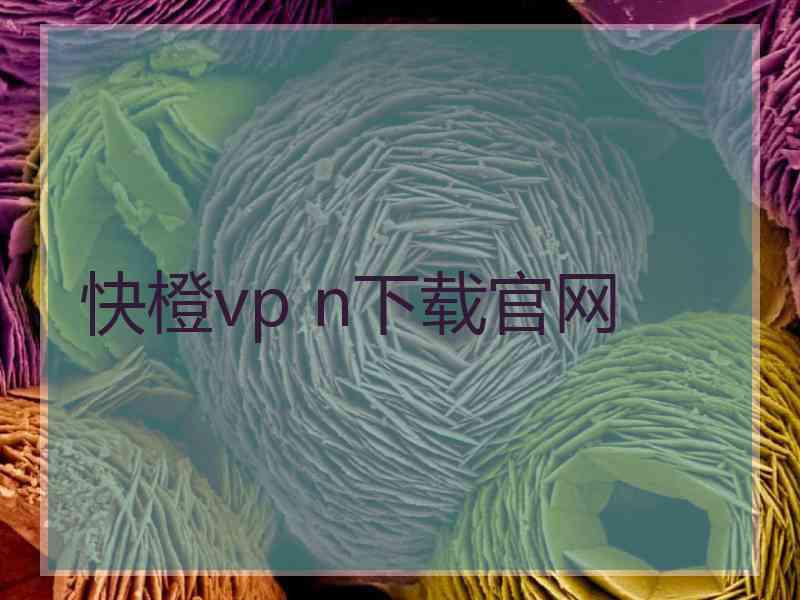 快橙vp n下载官网