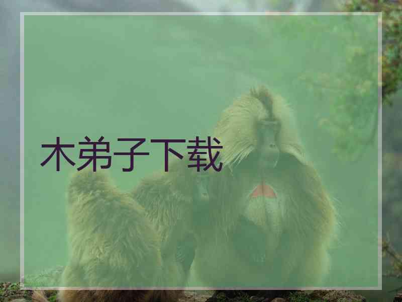 木弟子下载