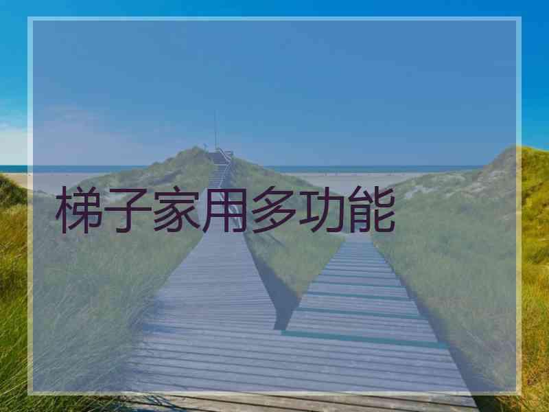 梯子家用多功能