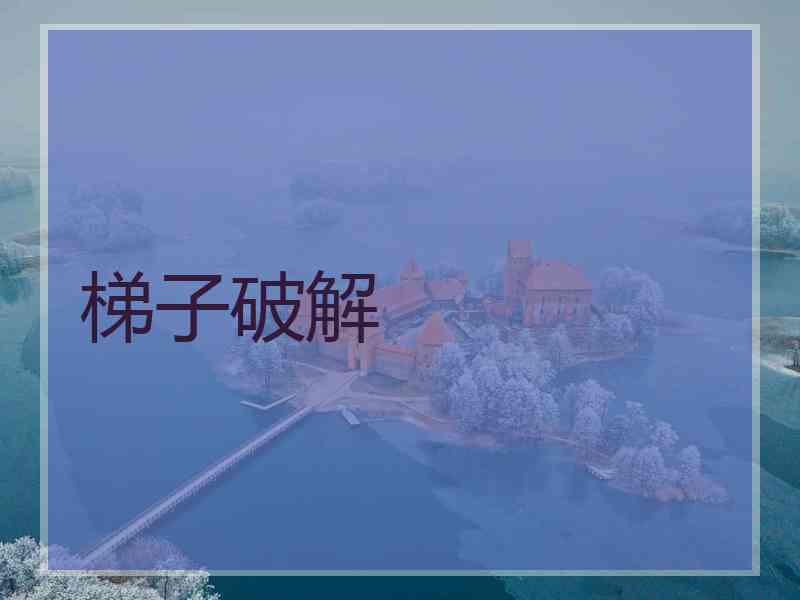 梯子破解
