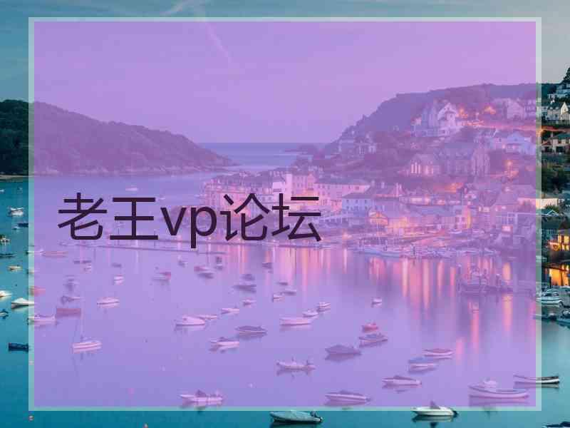 老王vp论坛