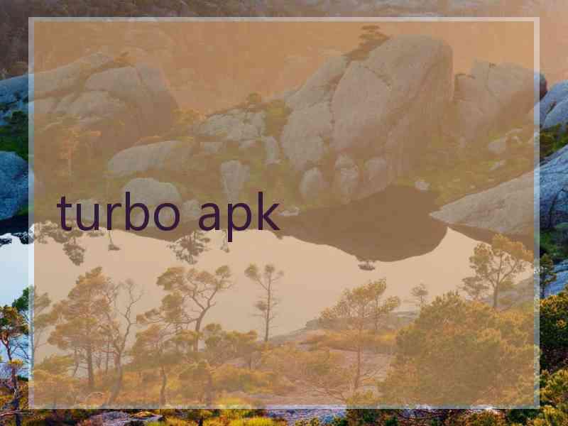 turbo apk