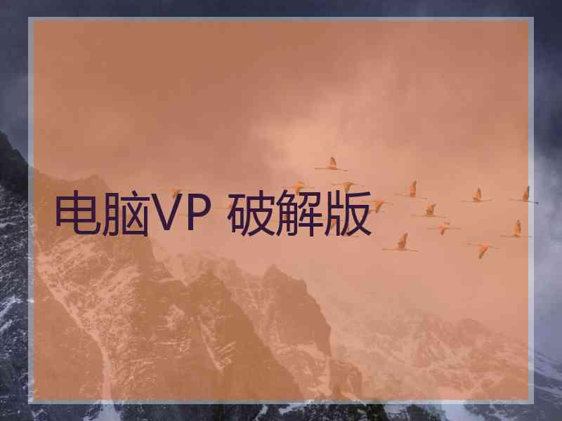 电脑VP 破解版