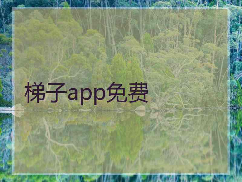 梯子app免费