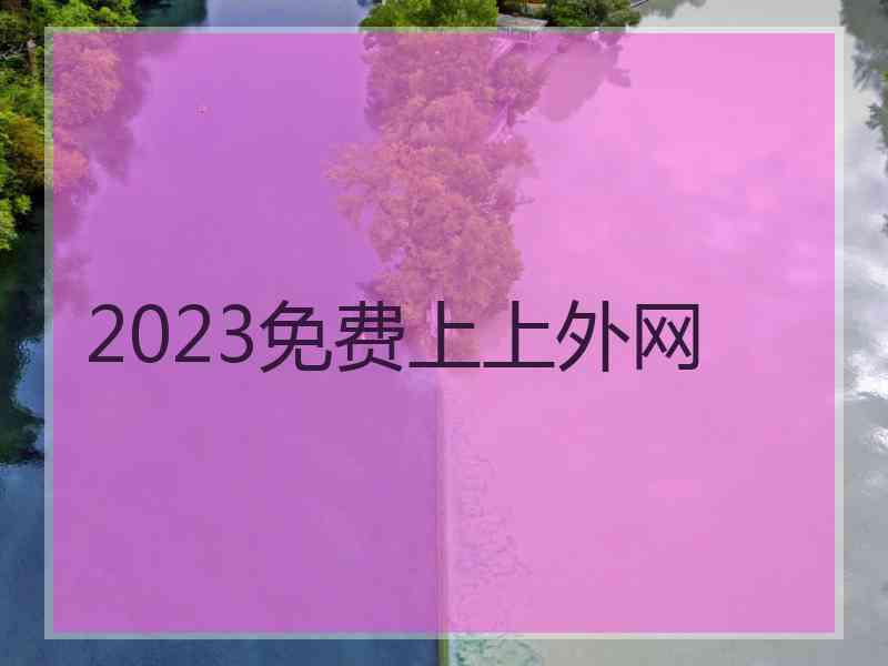 2023免费上上外网