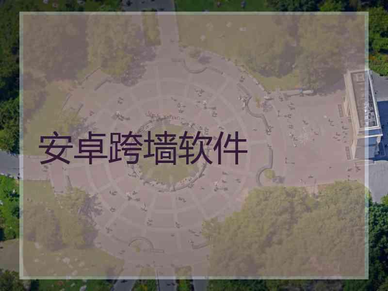 安卓跨墙软件