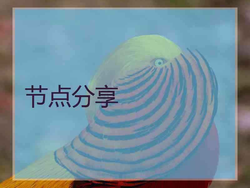 节点分享