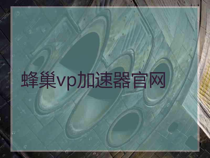 蜂巢vp加速器官网