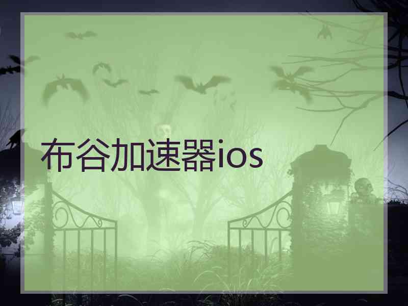 布谷加速器ios