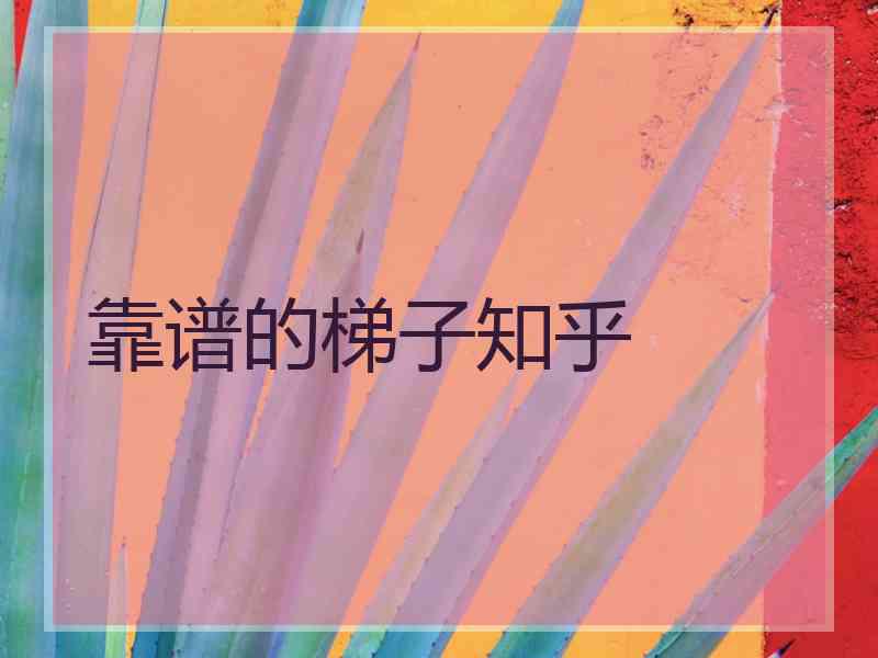 靠谱的梯子知乎