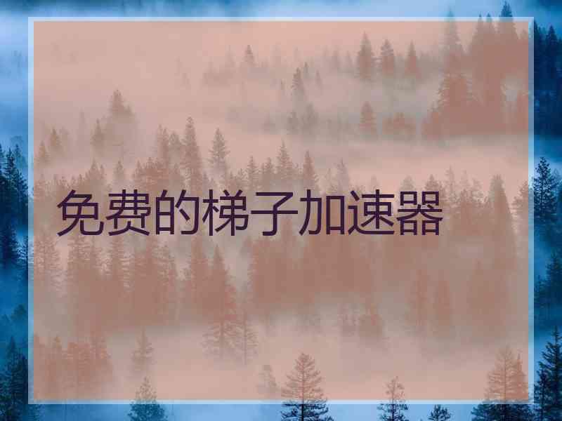 免费的梯子加速器
