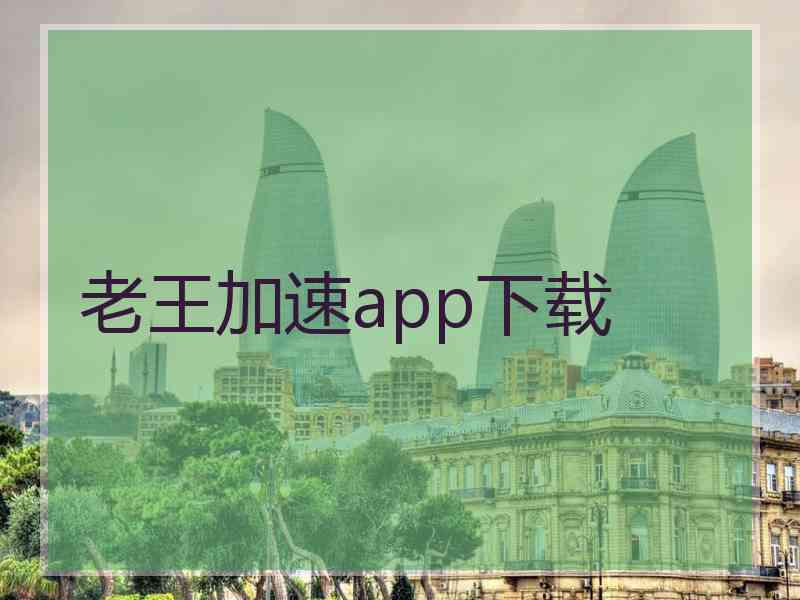 老王加速app下载