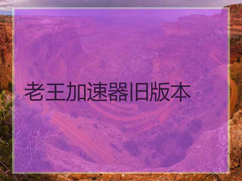 老王加速器旧版本