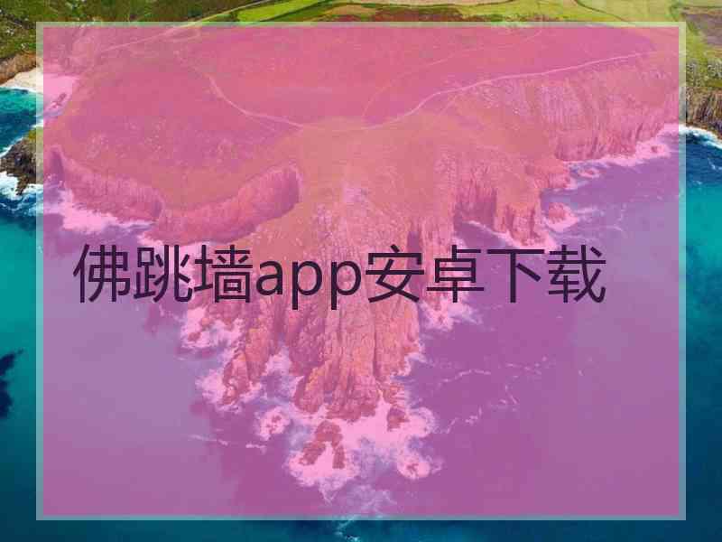 佛跳墙app安卓下载