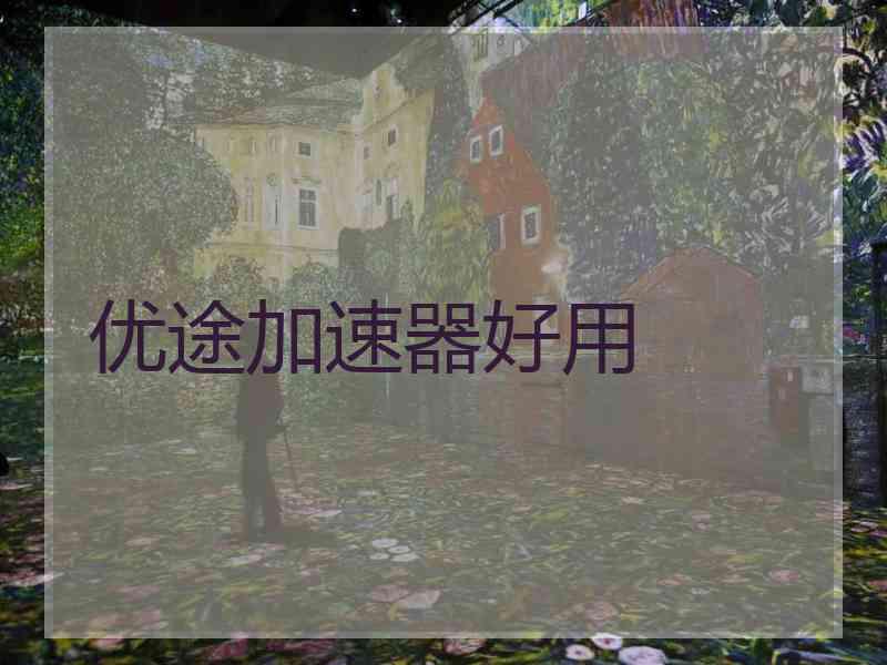 优途加速器好用