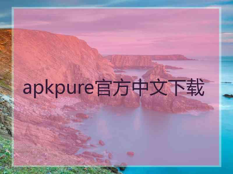apkpure官方中文下载