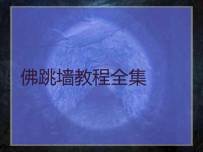 佛跳墙教程全集