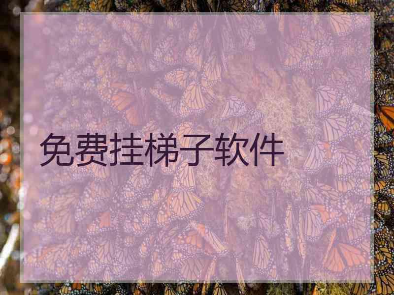 免费挂梯子软件