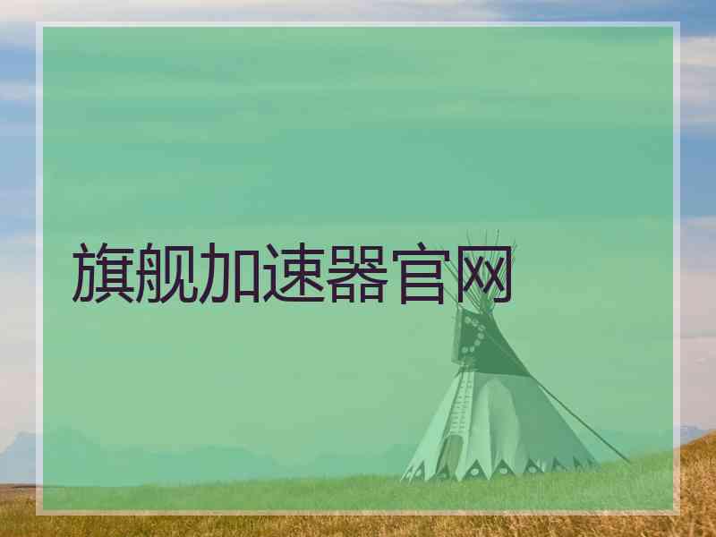 旗舰加速器官网
