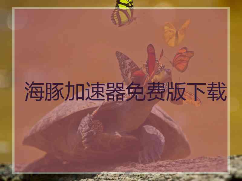 海豚加速器免费版下载