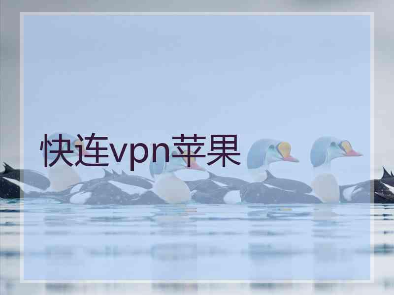 快连vpn苹果