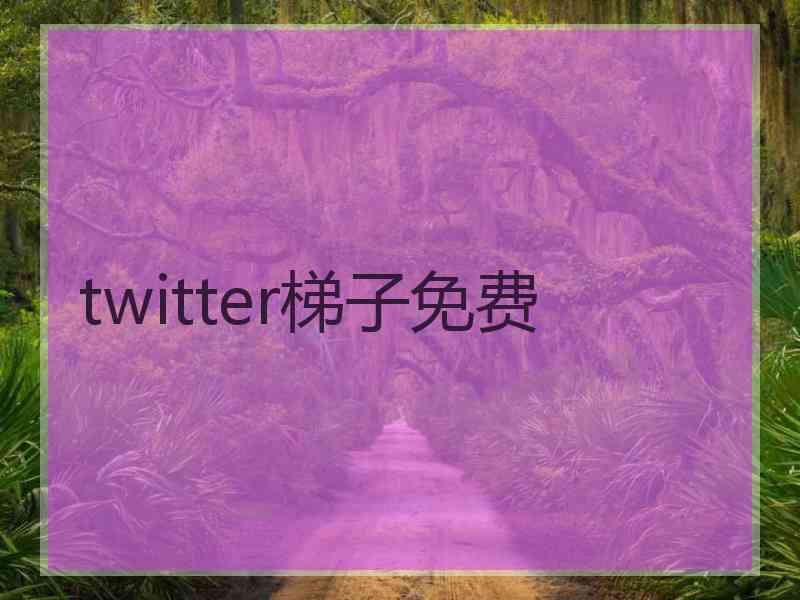 twitter梯子免费