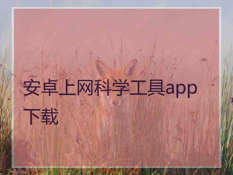 安卓上网科学工具app 下载