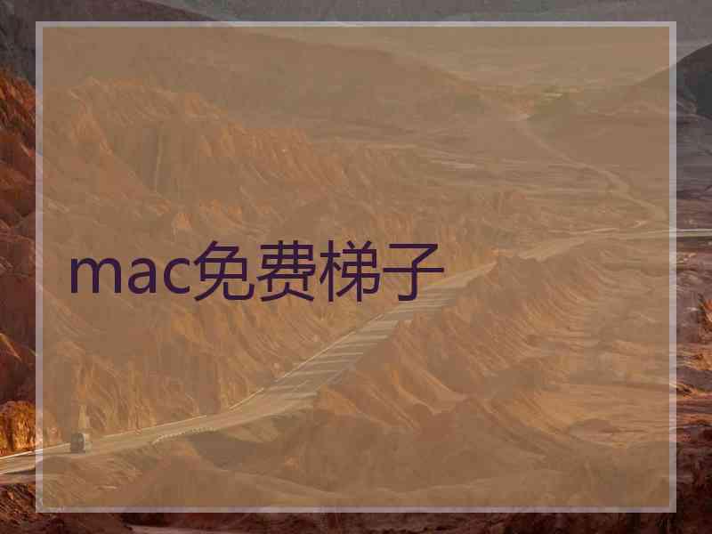 mac免费梯子
