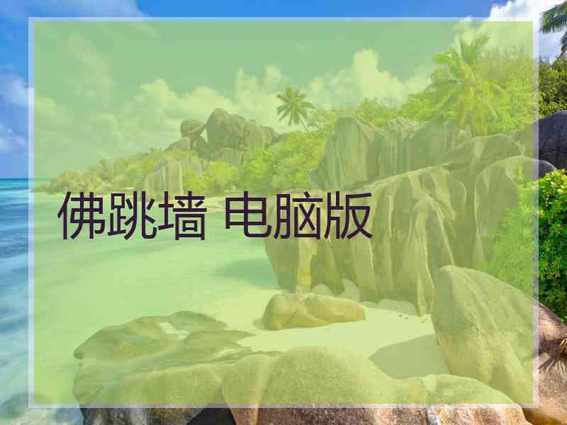 佛跳墙 电脑版