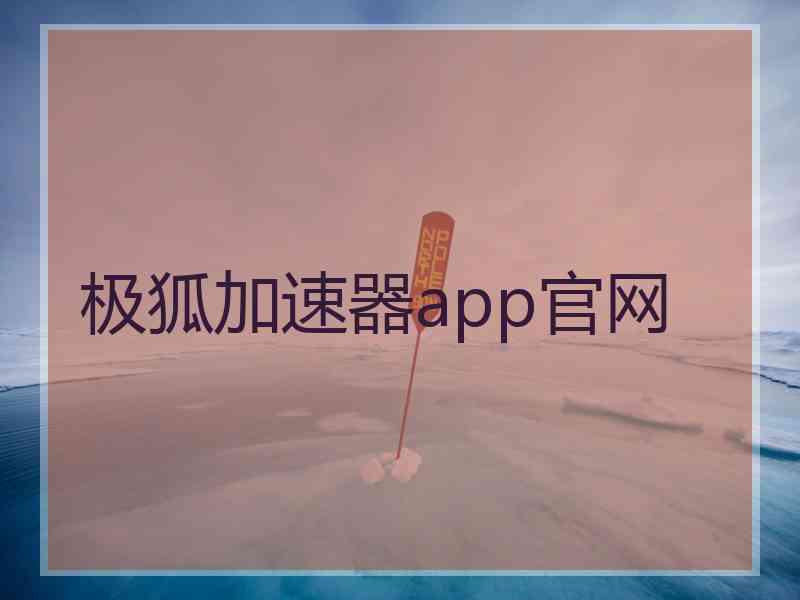 极狐加速器app官网