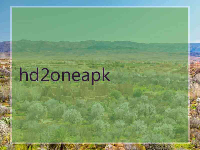 hd2oneapk