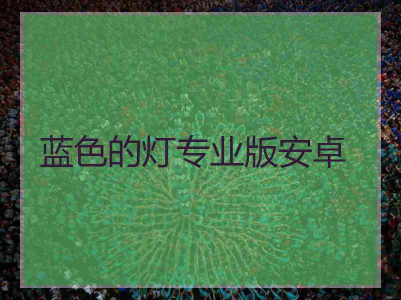 蓝色的灯专业版安卓