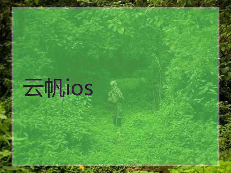 云帆ios