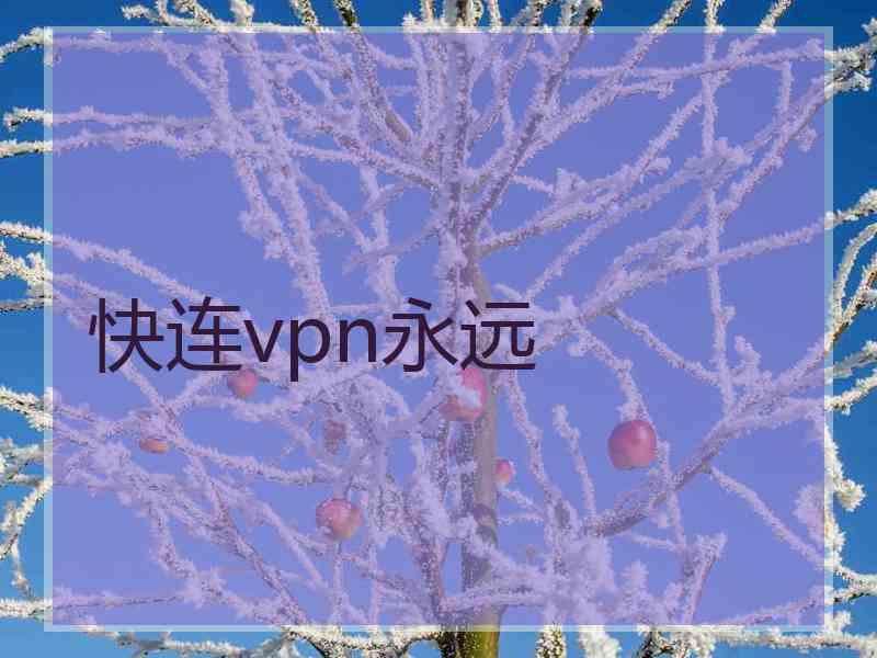 快连vpn永远