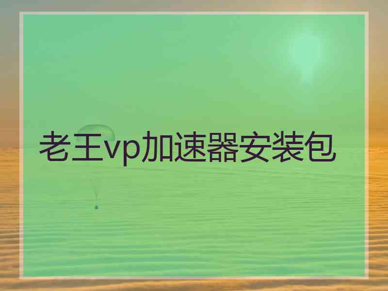 老王vp加速器安装包