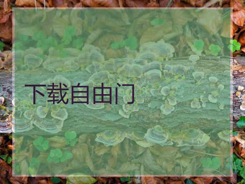 下载自由门
