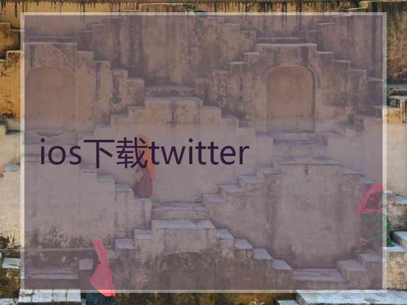 ios下载twitter