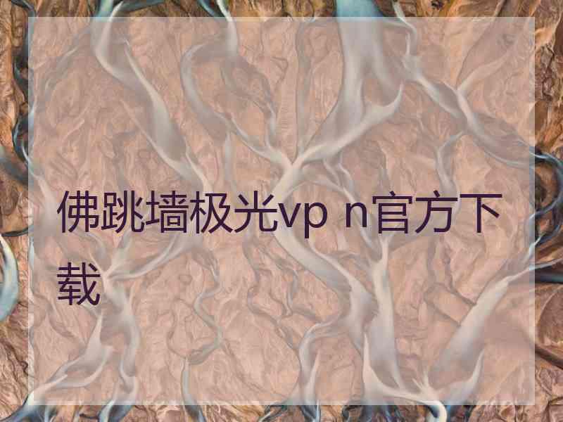 佛跳墙极光vp n官方下载