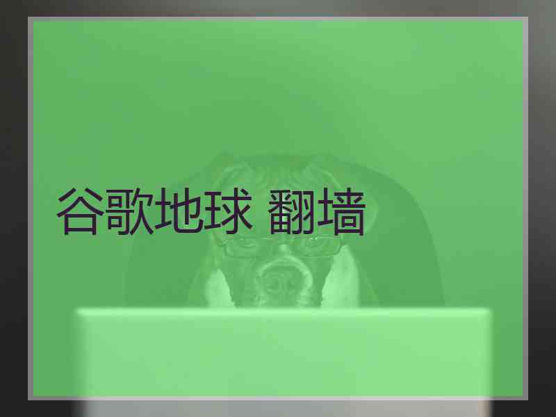 谷歌地球 翻墙