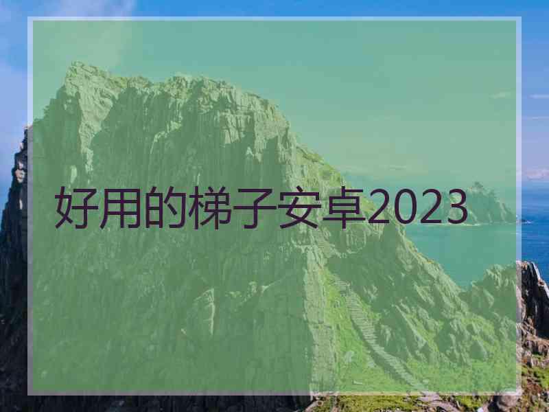 好用的梯子安卓2023