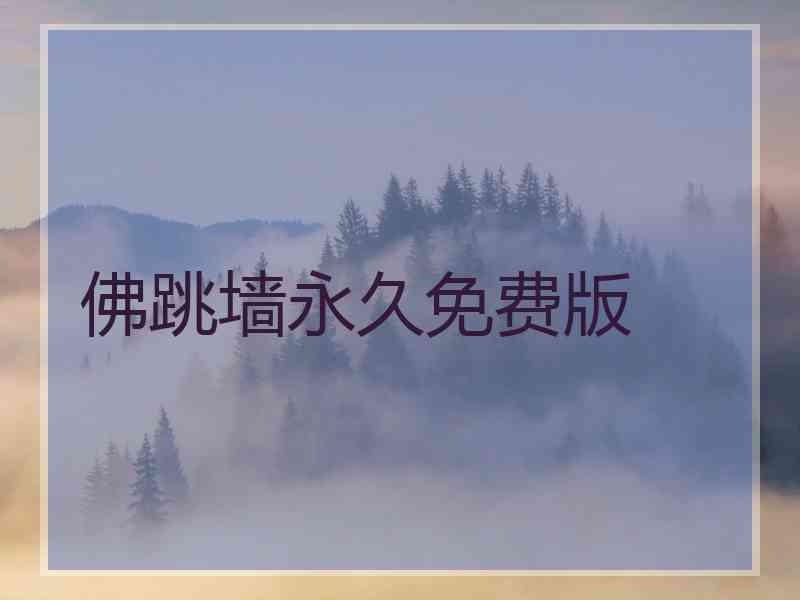 佛跳墙永久免费版
