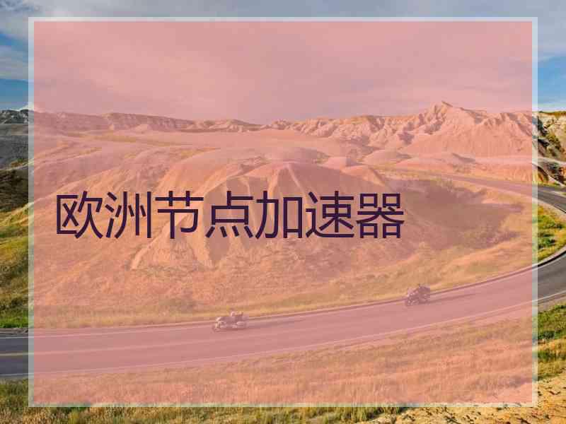 欧洲节点加速器