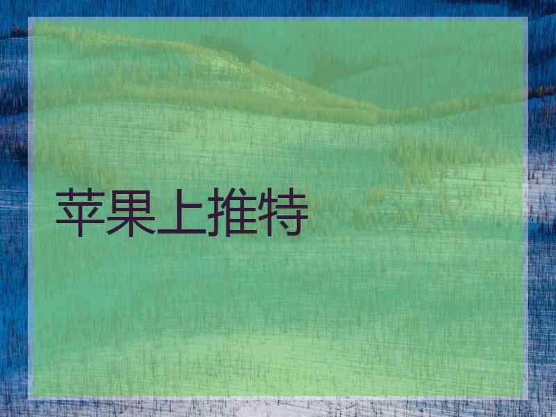 苹果上推特