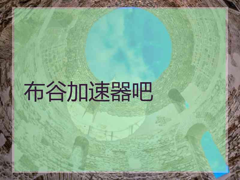 布谷加速器吧