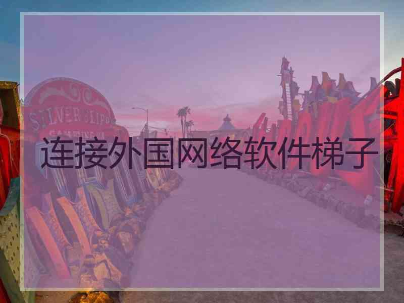 连接外国网络软件梯子